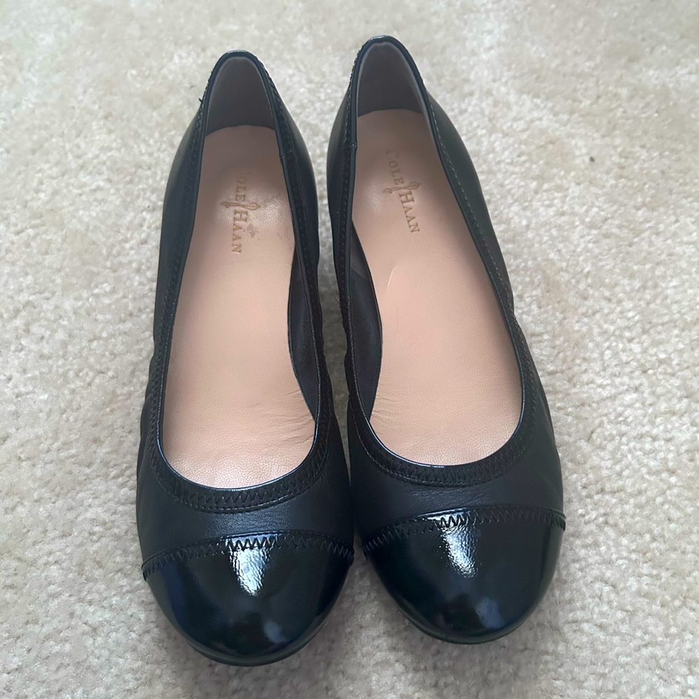 Cole Haan Black Wedge